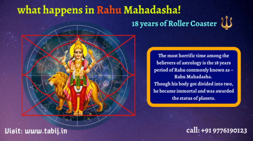 Rahu Mahadasha: Effects & remedies of Rahu Dasha for 18 years Rahu Mahadasha: Effects & remedies of Rahu Dasha for 18 years