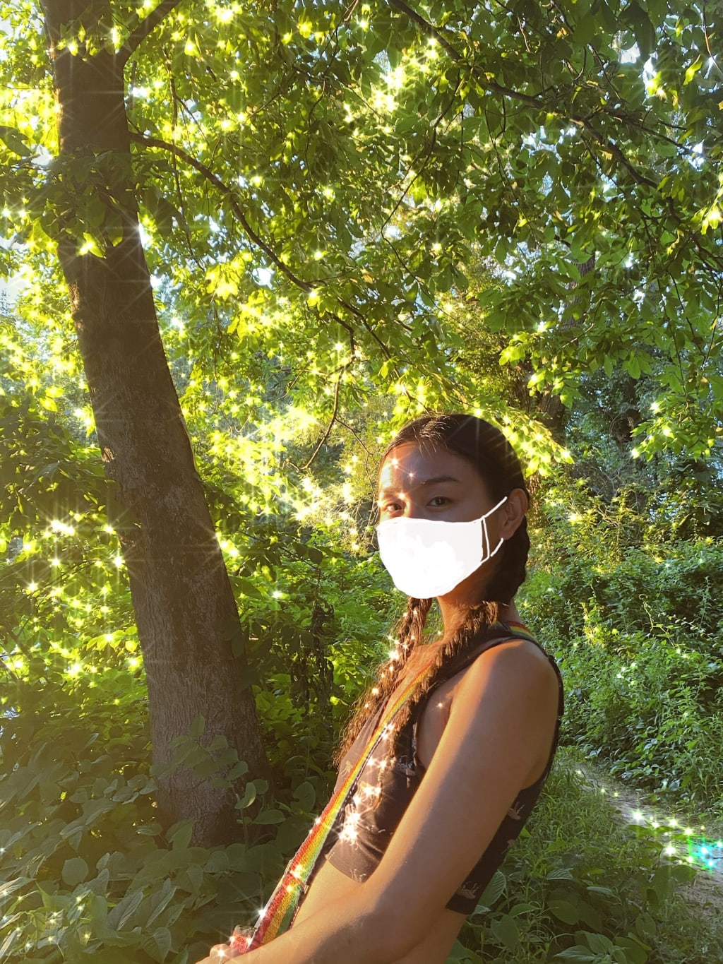 Wear A Damn Mask and Hug A Tree Wear A Damn Mask and Hug A Tree