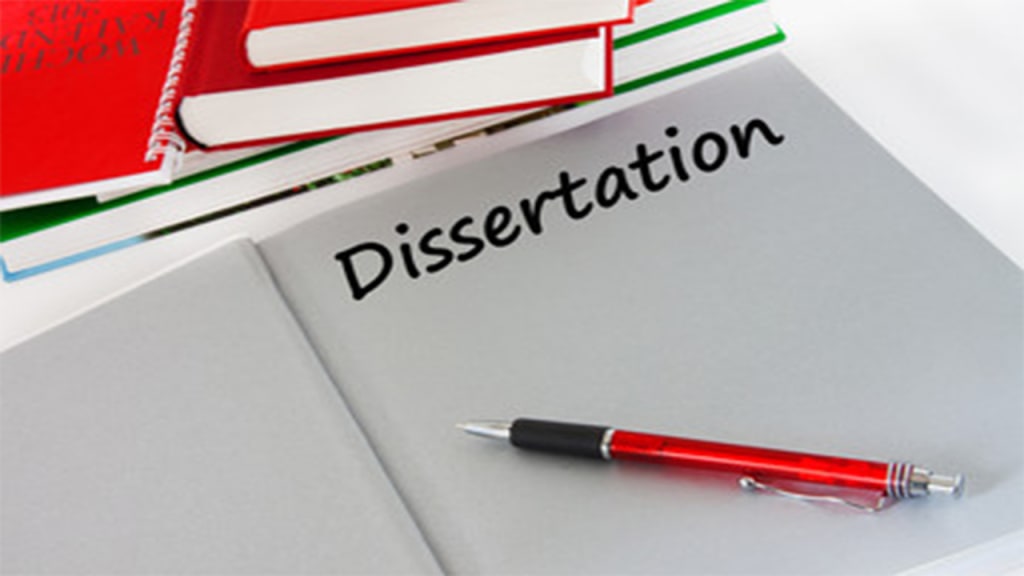 what is defending dissertation