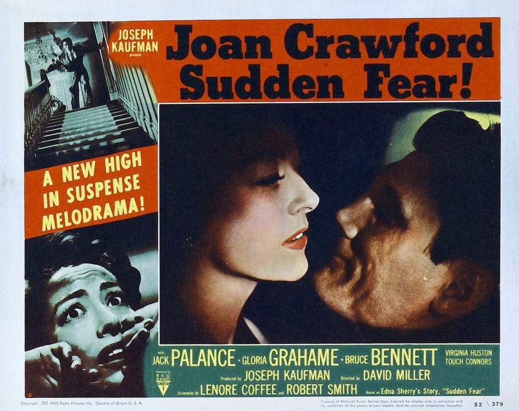 A Filmmaker's Review: "Sudden Fear" (1952) A Filmmaker's Review: "Sudden Fear" (1952)