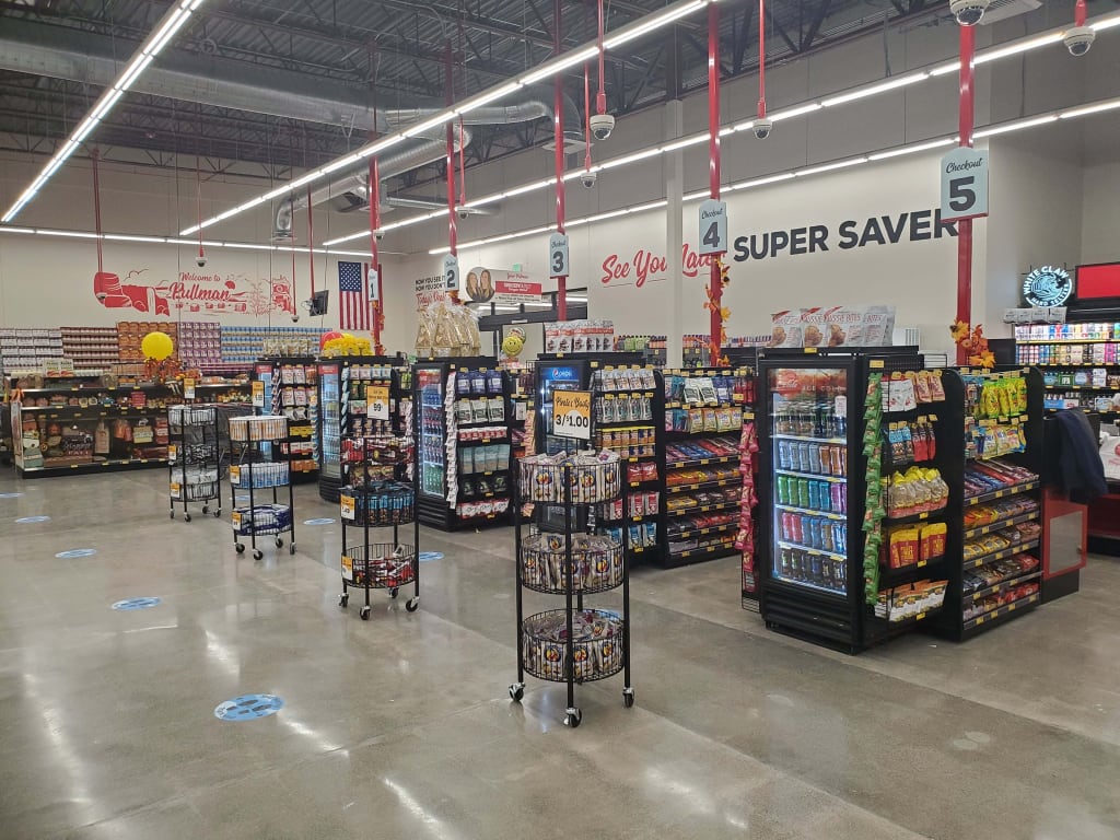 The Essential Grocery Worker. The Essential Grocery Worker.
