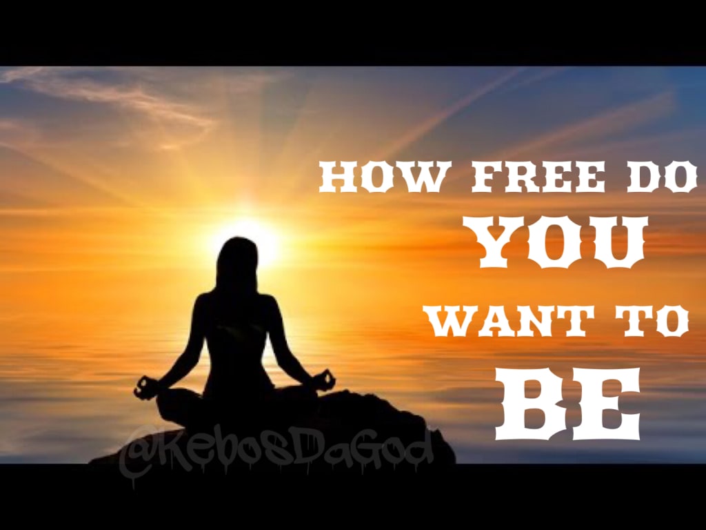 What it takes to be free! What it takes to be free!