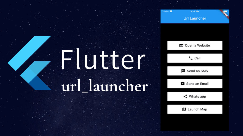 Flutter: How to launch apps using the url_launcher plugin? Flutter: How to launch apps using the url_launcher plugin?