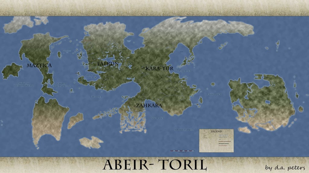 The Creation myth of Abeir-Toril The Creation myth of Abeir-Toril