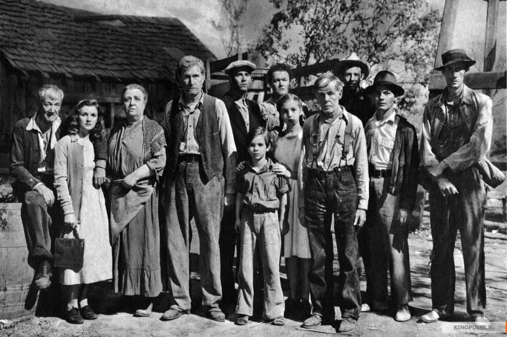 The Grapes of Wrath. The loudest falls in the US stock market The Grapes of Wrath. The loudest falls in the US stock market