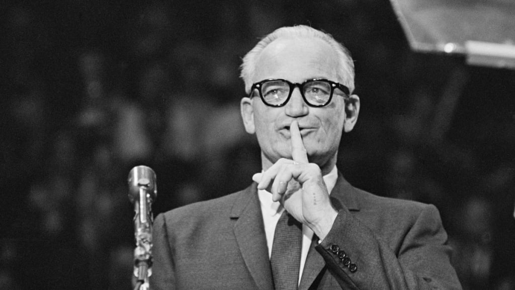 Barry Goldwater the man behind Donald trump Barry Goldwater the man behind Donald trump