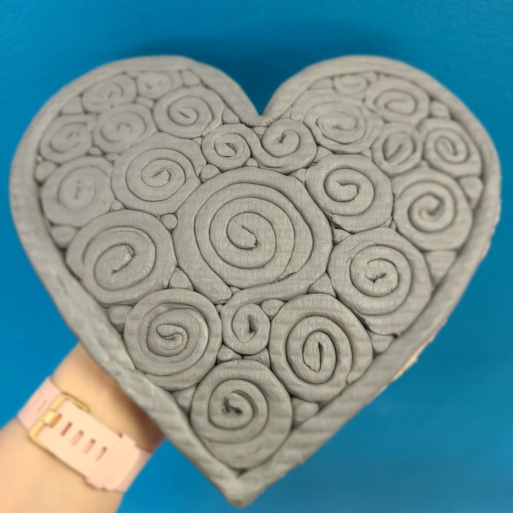 Clay Heart Craft For Kids Lifehack