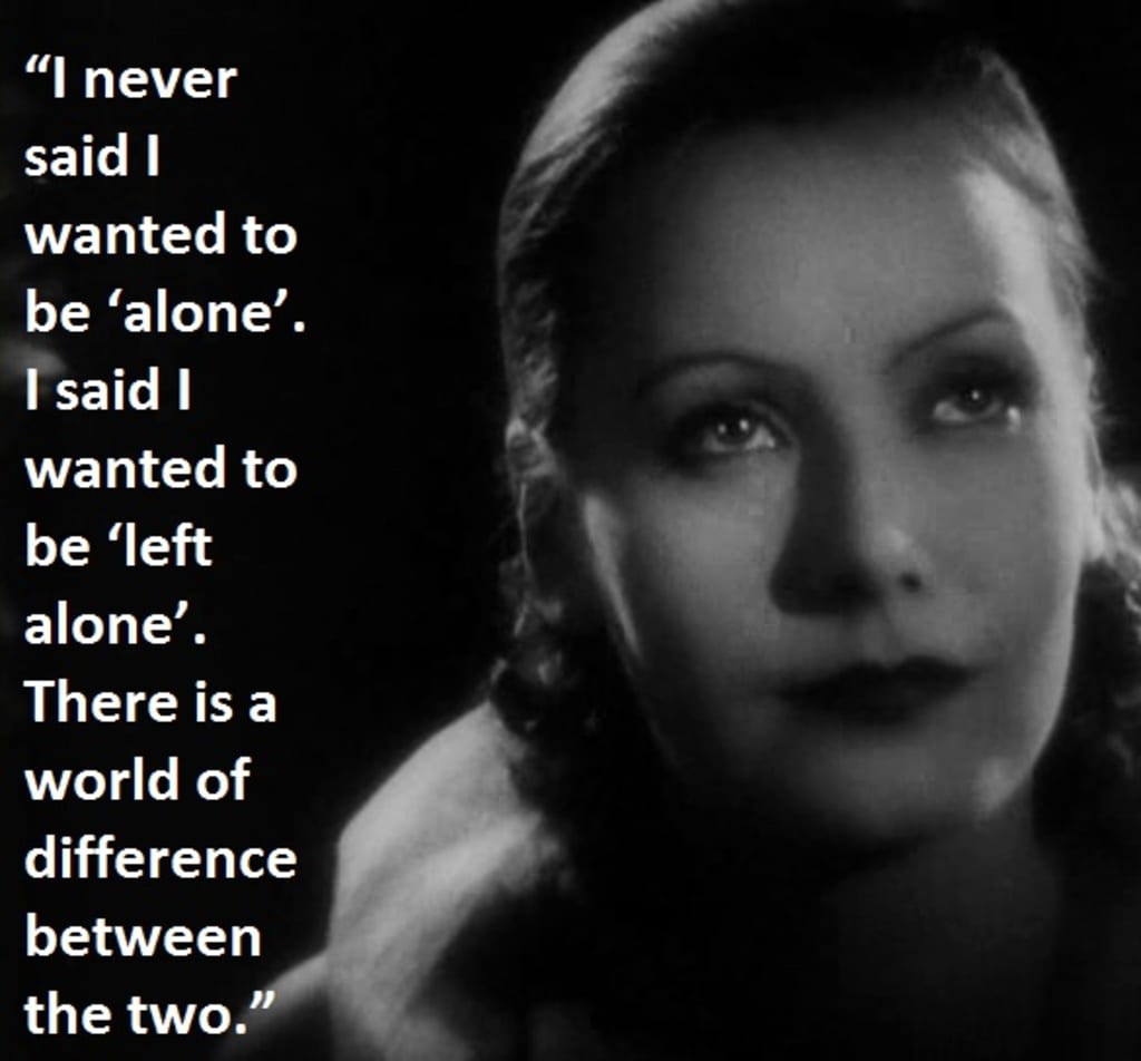 Want to be left alone. Want to be left alone