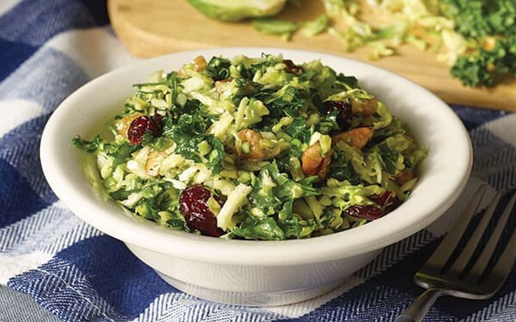 Brussel Sprouts and Kale Salad Brussel Sprouts and Kale Salad