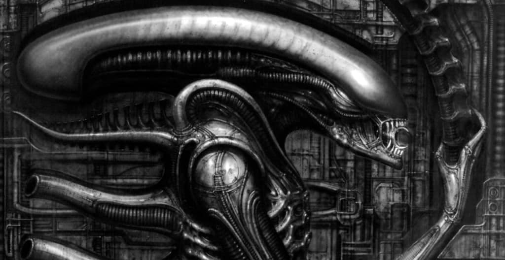 Hr Gigers Alien Art - xenomorph original concept art alien