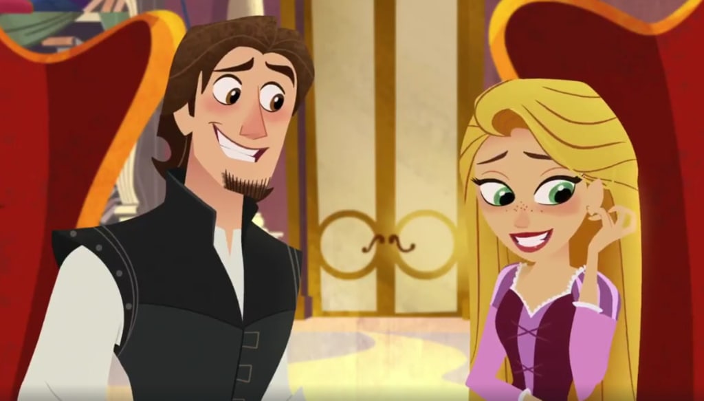 Rapunzel Has Golden Locks Again In Disney Channel Tangled Before