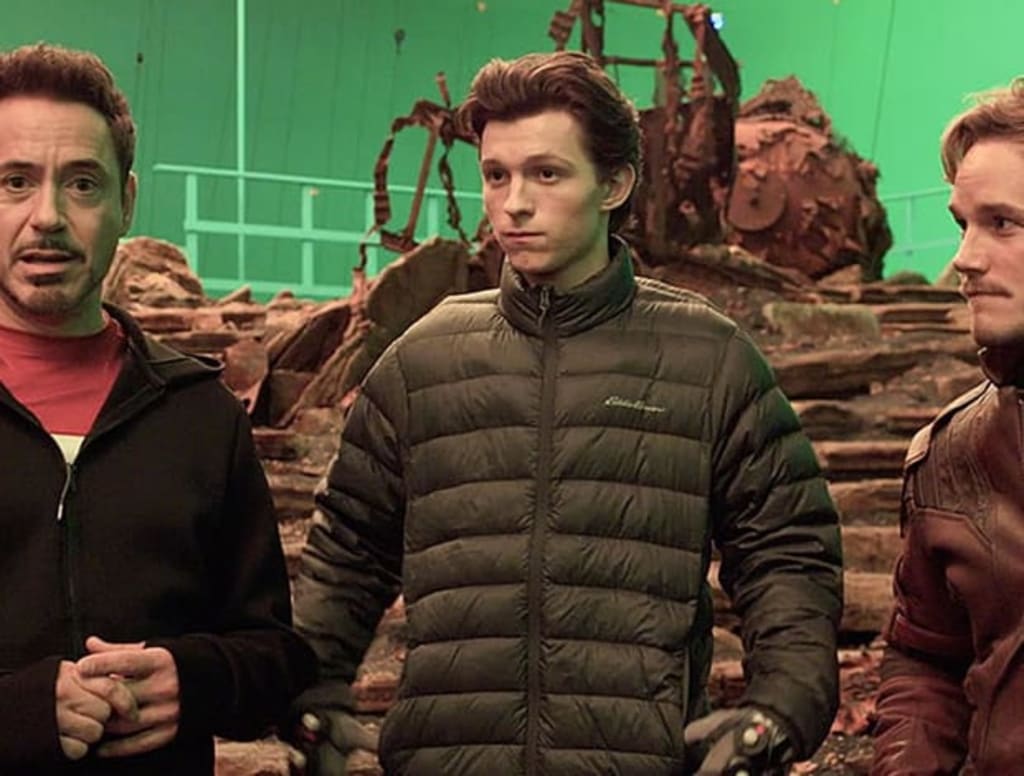 Is Tom Holland S Motion Capture Gear Teasing Space Suit For Spider Man In Avengers Infinity War
