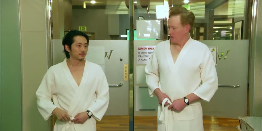 Steven Yeun Isn't Taking The Death Of (SPOILER) Too Hard After All Steven Yeun Isn't Taking The Death Of (SPOILER) Too Hard After All