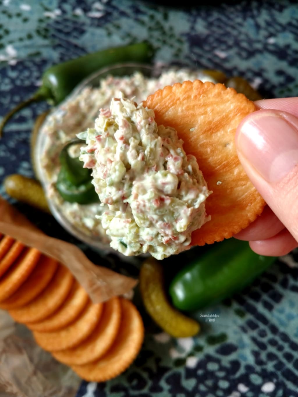 Creamy Jalapeño Pickle Dip Creamy Jalapeño Pickle Dip
