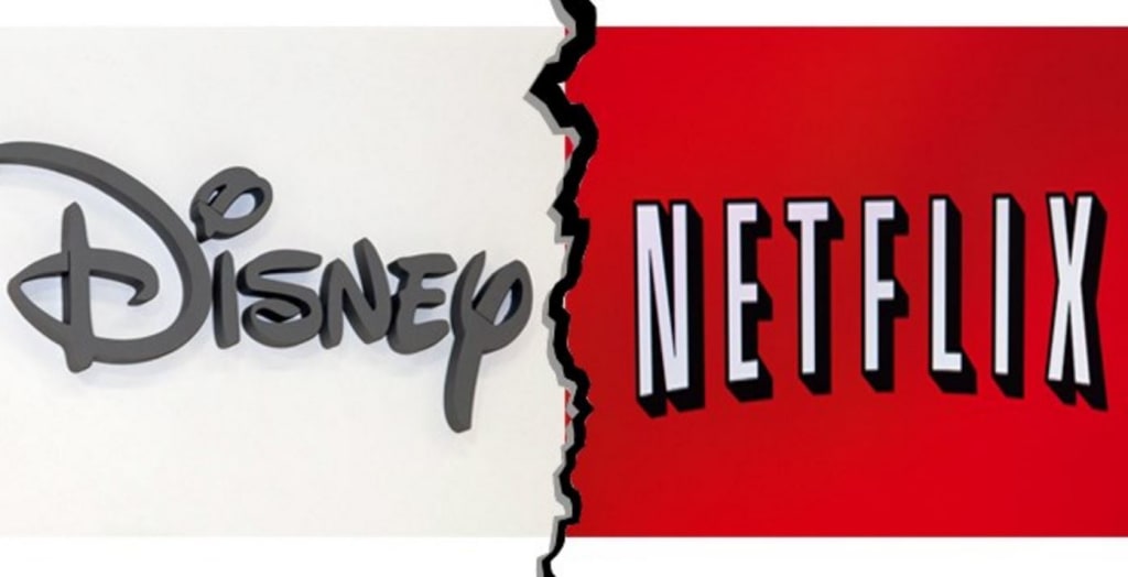 Image result for disney+ vs netflix"