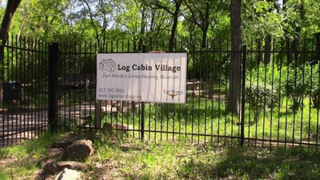 Log Cabin Village Museum and Texas Tulip Log Cabin Village Museum and Texas Tulip