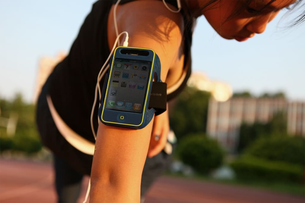 phone workout band