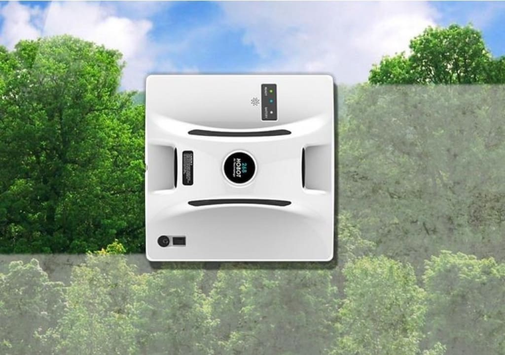 I Tried the HOBOT Window Cleaning Robot and I'll Never Use Windex Again I Tried the HOBOT Window Cleaning Robot and I'll Never Use Windex Again