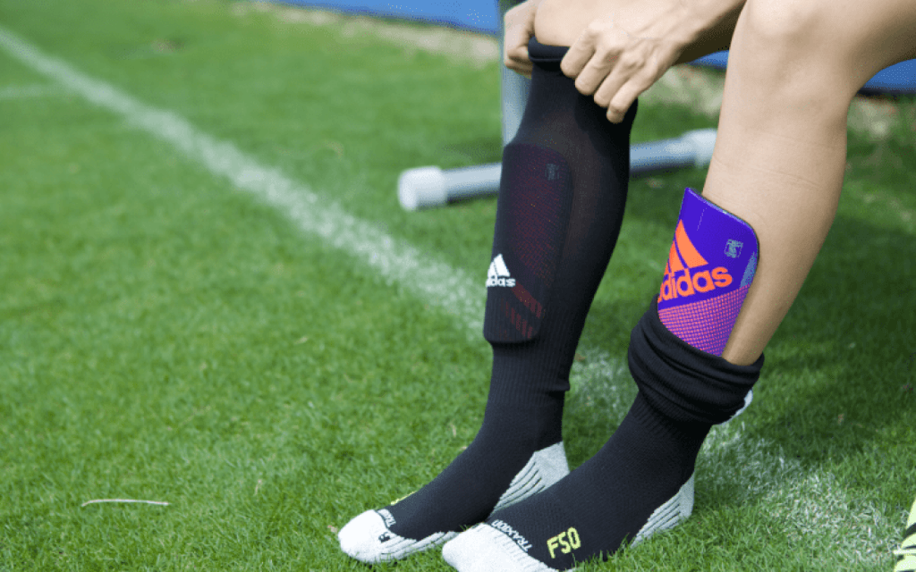 adidas slip in shin guards