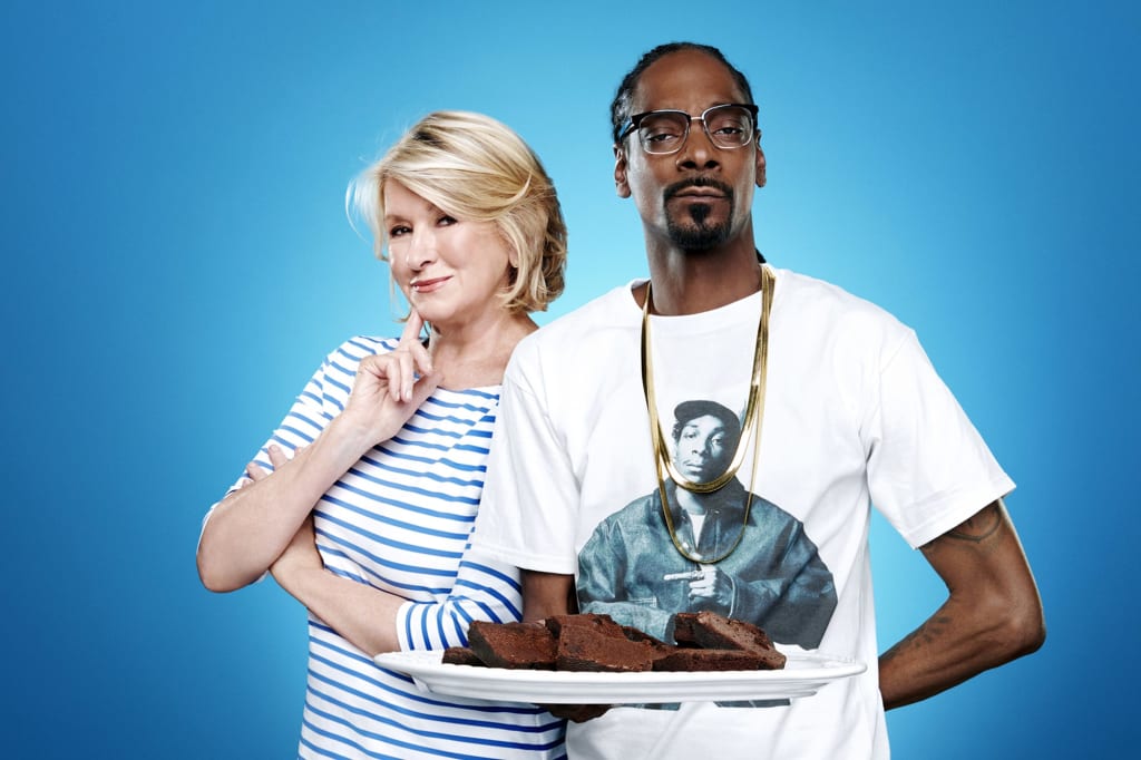Snoop Dogg and Martha Stewart Snoop Dogg and Martha Stewart