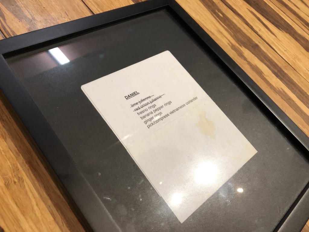 A Chef, Without the Line: Part 2 A Chef, Without the Line: Part 2
