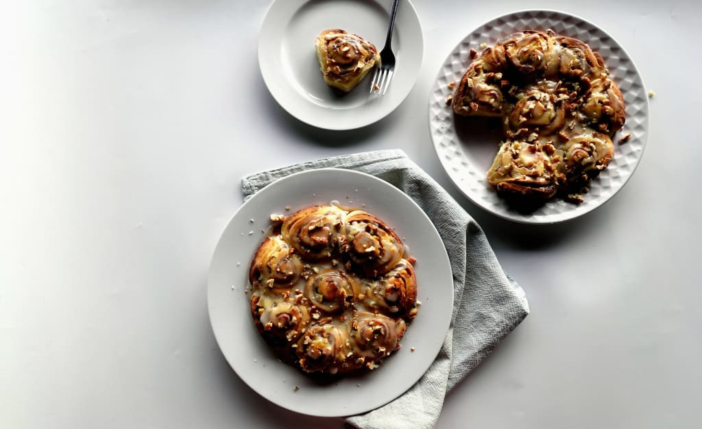 Speculaas Spiced Pear Scrolls Speculaas Spiced Pear Scrolls