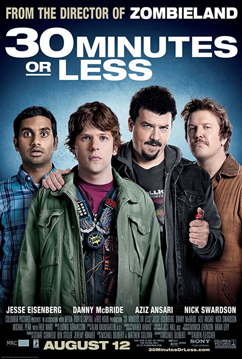 30 Minutes or Less with Jesse Eisenberg Sends Adult Adolescence Genre Over the Top 30 Minutes or Less with Jesse Eisenberg Sends Adult Adolescence Genre Over the Top