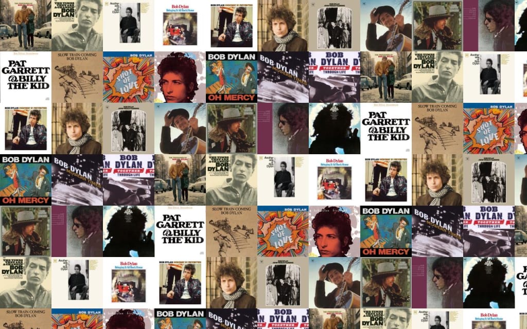 bob dylan discography with pictures