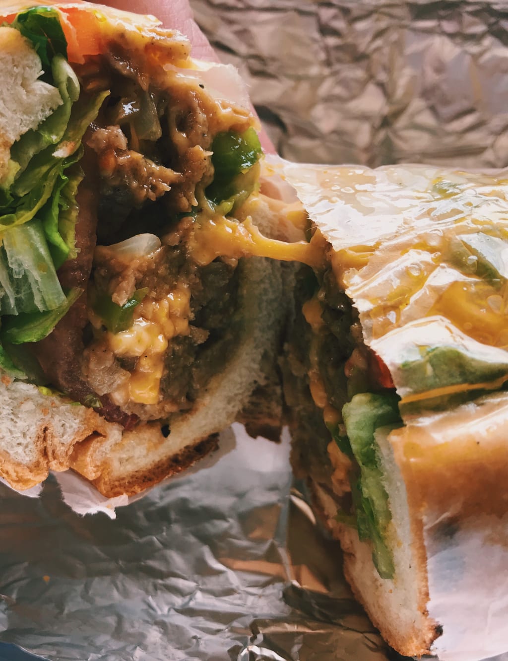 The Bronx Vegan Eats: Vegan Chopped Cheese The Bronx Vegan Eats: Vegan Chopped Cheese