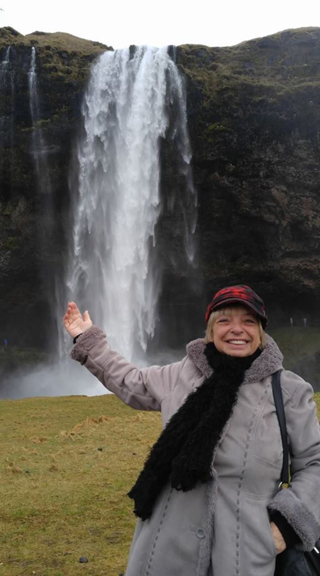 Senior Single Female Alone in Iceland Senior Single Female Alone in Iceland