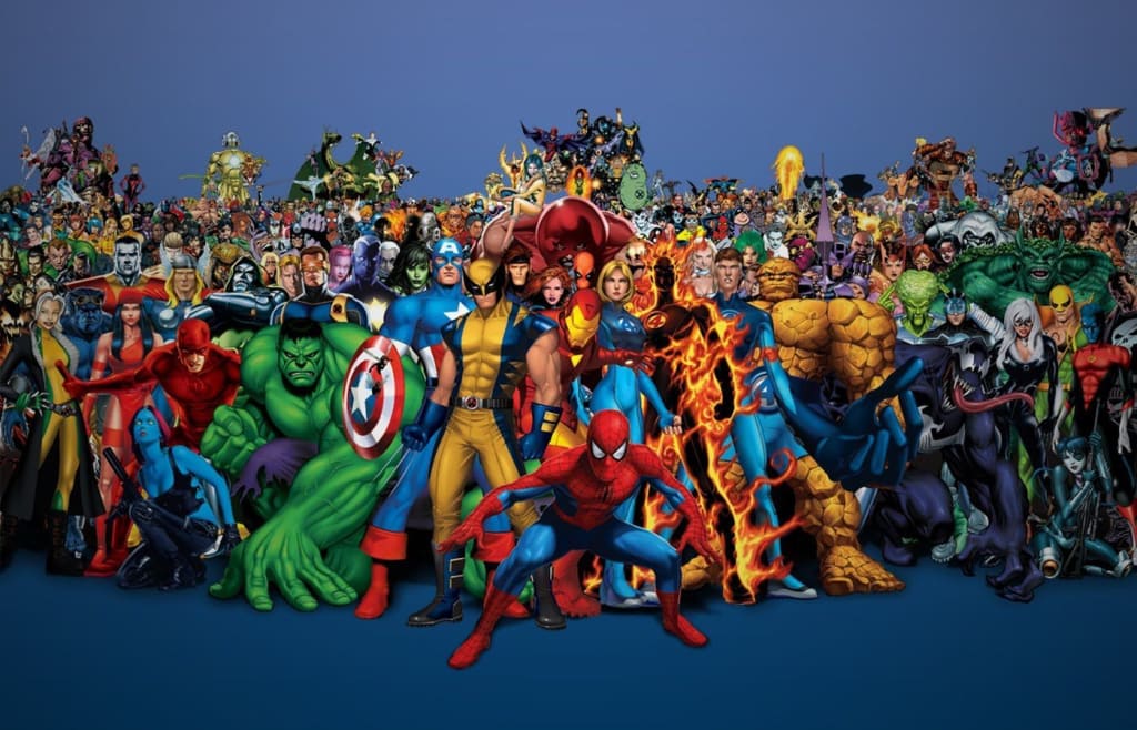 Top Ten Marvel Heroes