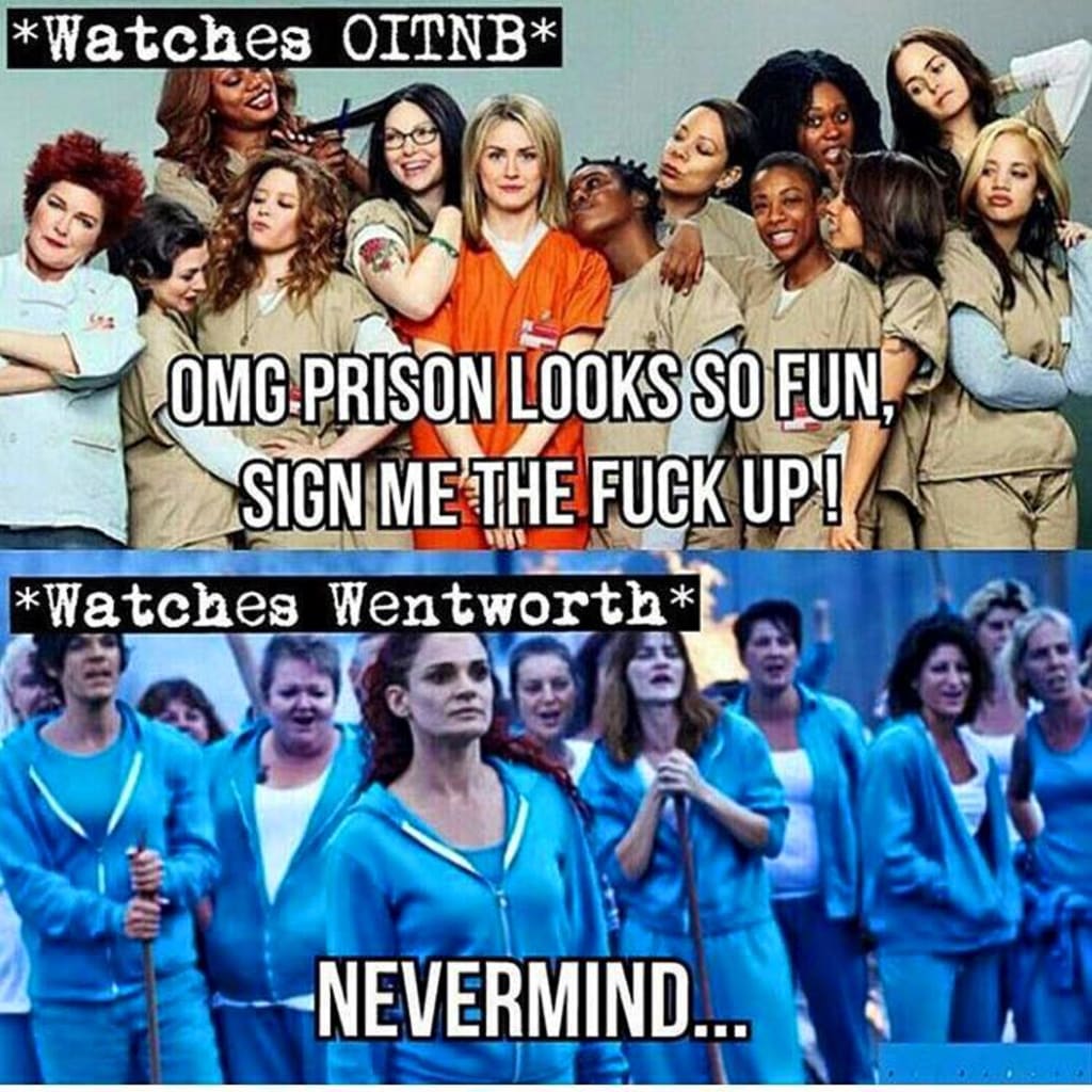 'Wentworth' Over 'Orange Is the New Black' 'Wentworth' Over 'Orange Is the New Black'