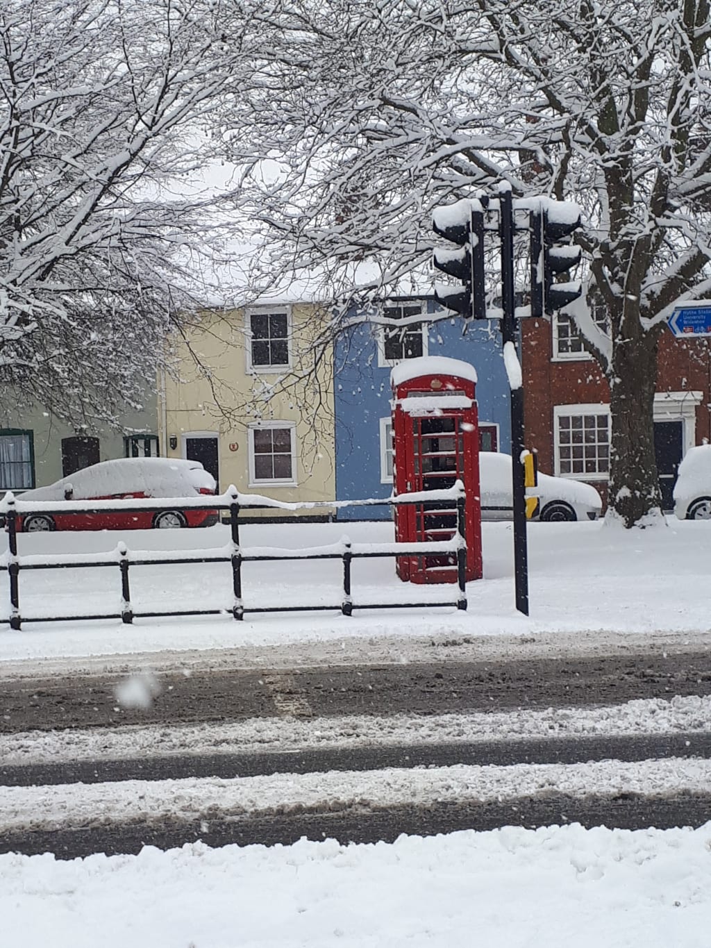 Snow in England Snow in England