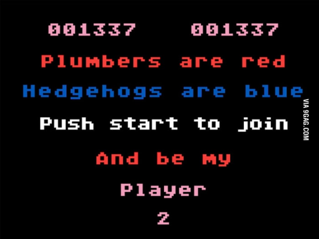Player 2 Enter! Player 2 Enter!