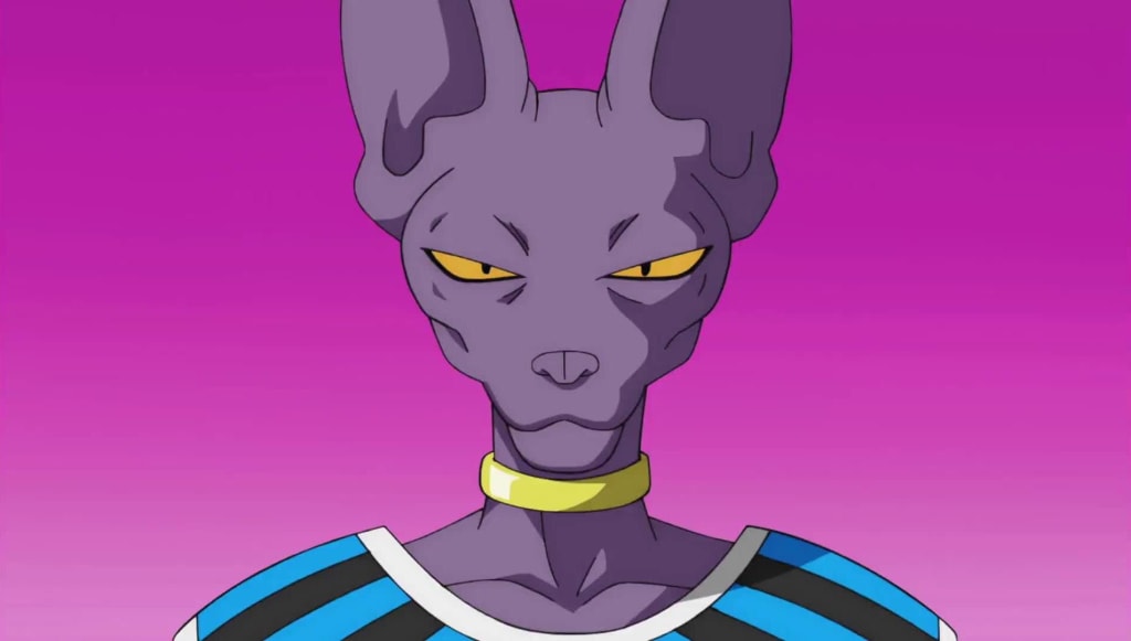 Beerus Blue Hair - wide 2