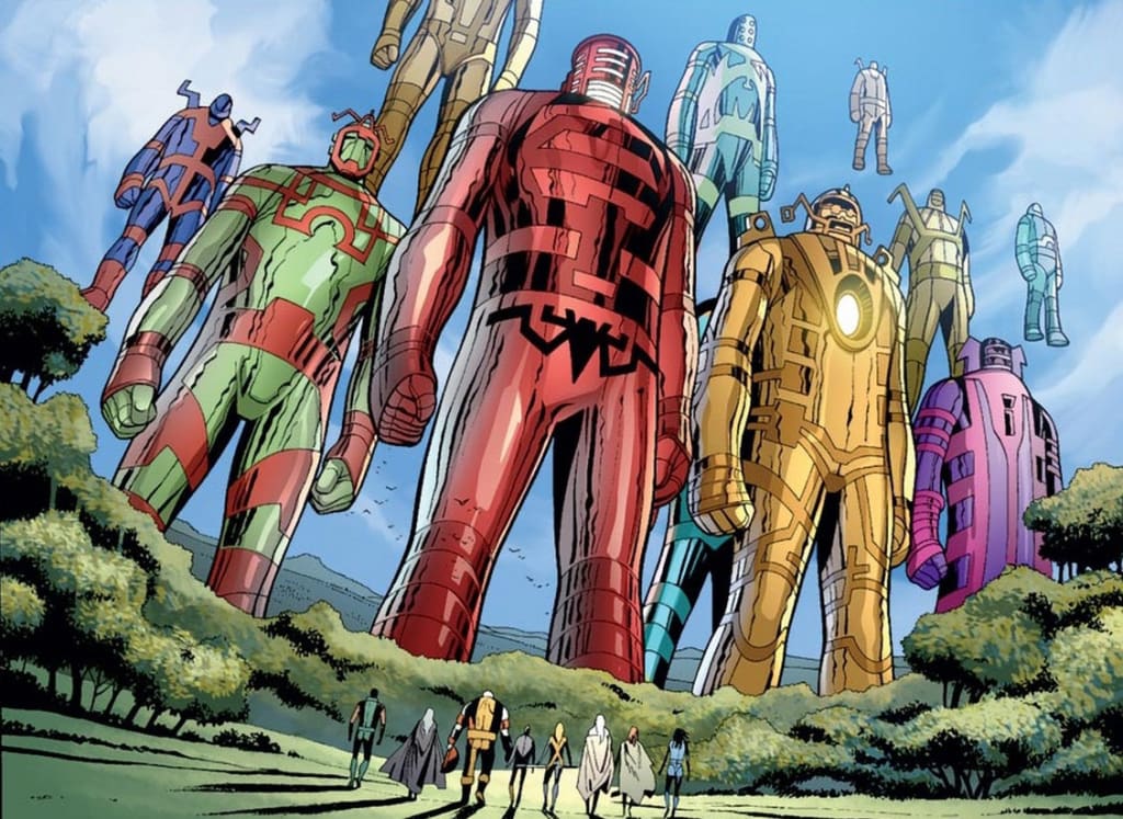 Marvel Fan Theory Are The Celestials The Surprise Main Villains Of