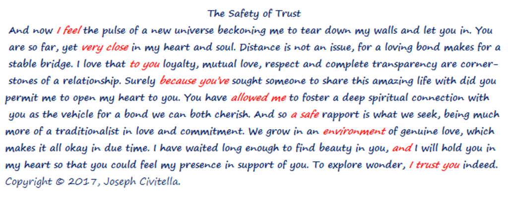 The Safety of Trust The Safety of Trust