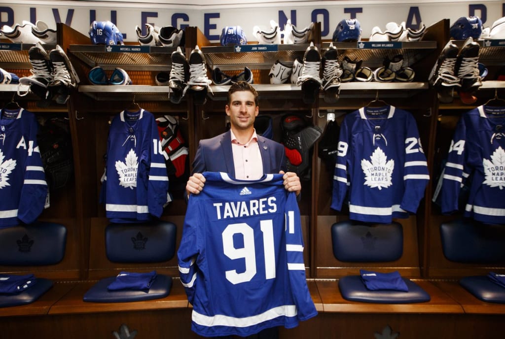 Finally Home: John Tavares and the Toronto Maple Leafs Finally Home: John Tavares and the Toronto Maple Leafs