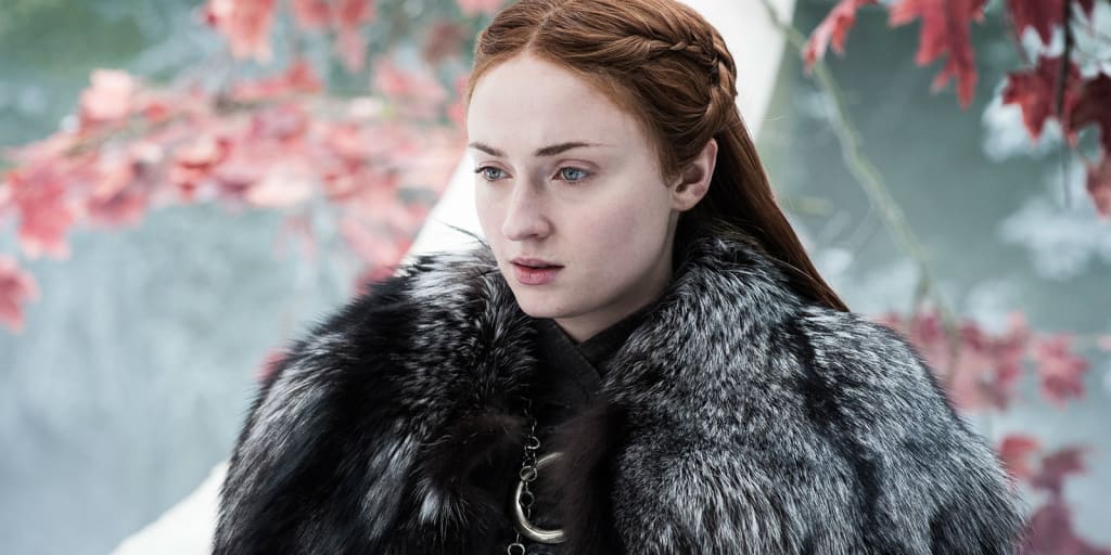 The Beautiful Meaning Behind Sansa Stark's Hair in the 'Game of Thrones' Finale The Beautiful Meaning Behind Sansa Stark's Hair in the 'Game of Thrones' Finale
