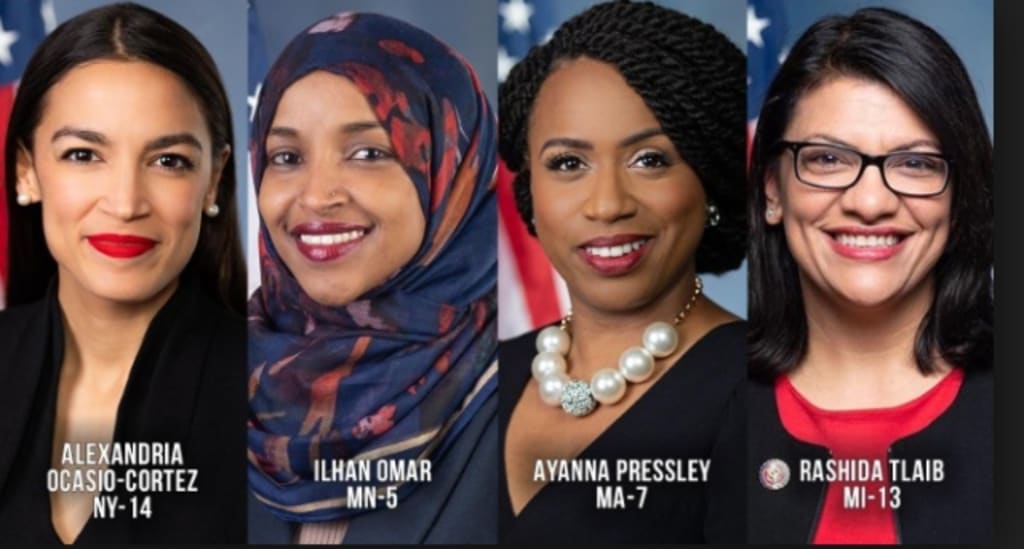 President Trump vs The Squad of Four President Trump vs The Squad of Four