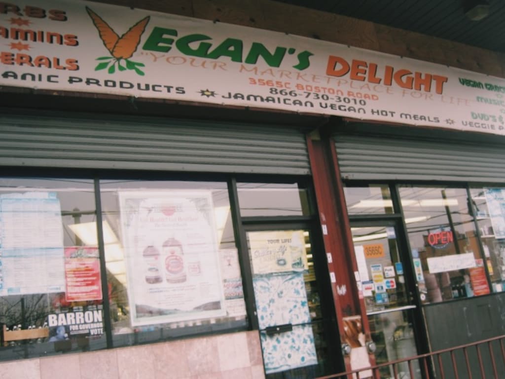 The Bronx Vegan Eats: Vegan’s Delight The Bronx Vegan Eats: Vegan’s Delight