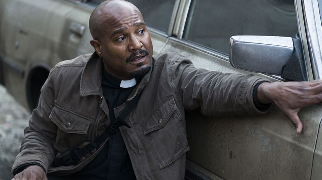 Stuck On You: Gabriel And Negan Get Their Adventure Started In The Season 8 Premiere Of 'The Walking Dead' Stuck On You: Gabriel And Negan Get Their Adventure Started In The Season 8 Premiere Of 'The Walking Dead'