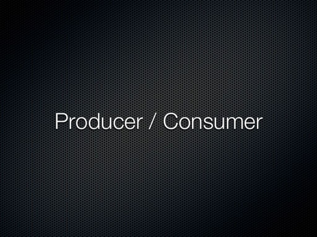 The Producer vs. Consumer Mindset The Producer vs. Consumer Mindset