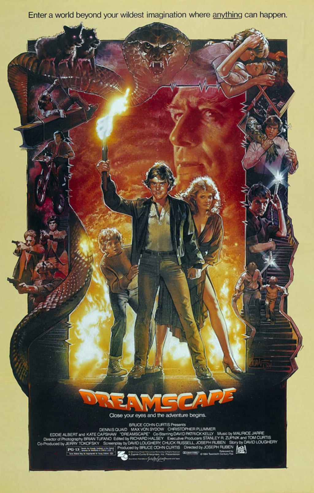Reed Alexander's Horror Review of 'Dreamscape' (1984) Reed Alexander's Horror Review of 'Dreamscape' (1984)