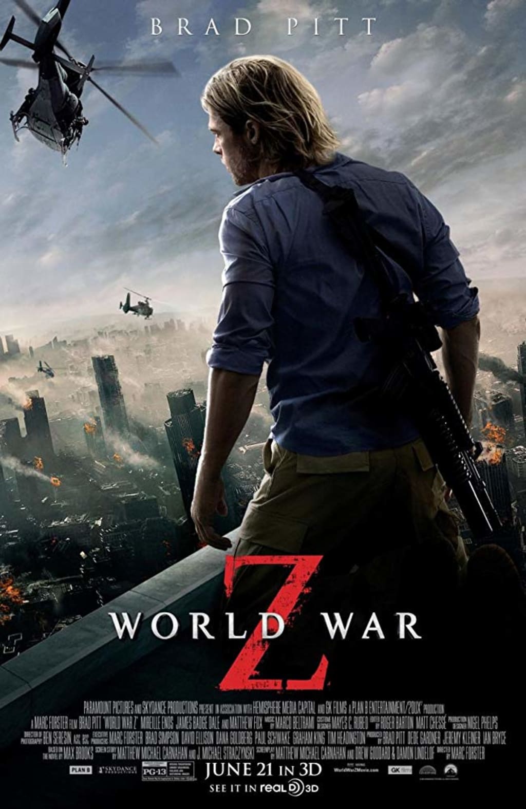 Reed Alexander's Horror Review of 'World War Z' (2013) Reed Alexander's Horror Review of 'World War Z' (2013)