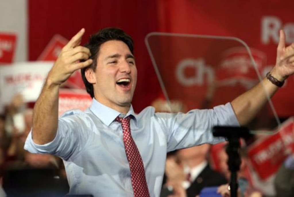 Canada's Prime Minister Hashtagging Near You Canada's Prime Minister Hashtagging Near You