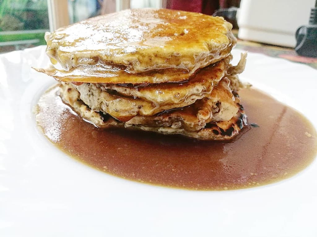 Homemade Fluffy Vegan Pancakes Homemade Fluffy Vegan Pancakes