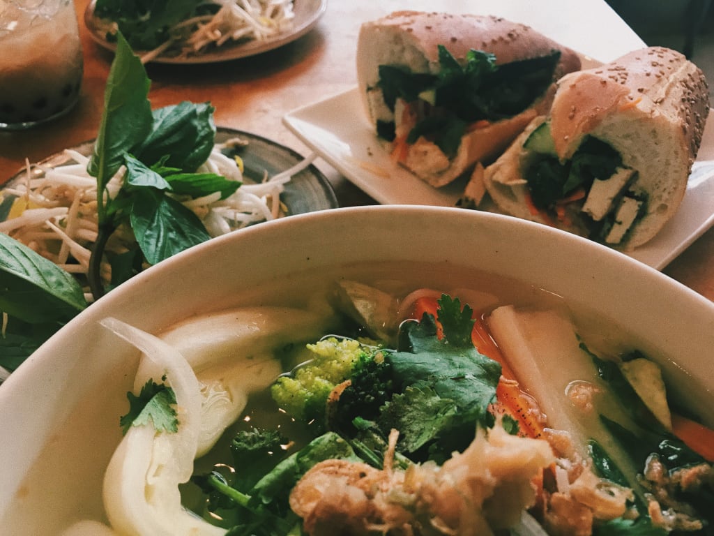 The Bronx Vegan Eats: Vegan Pho + Banh Mi The Bronx Vegan Eats: Vegan Pho + Banh Mi