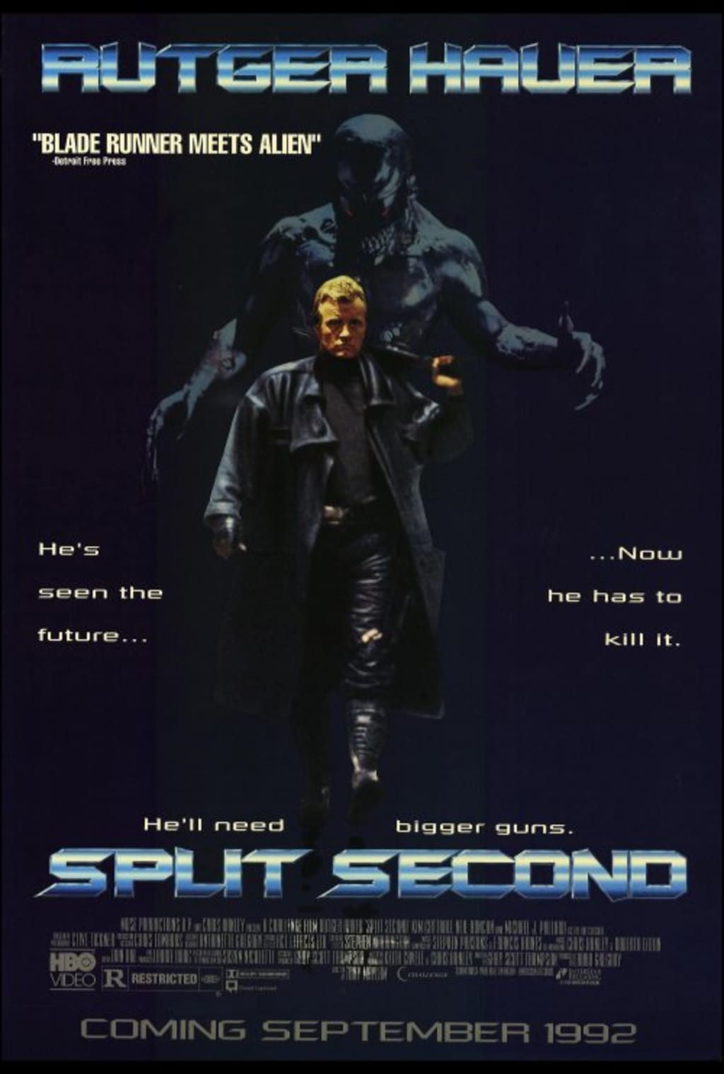Reed Alexander's Horror Review of 'Split Second' (1992)