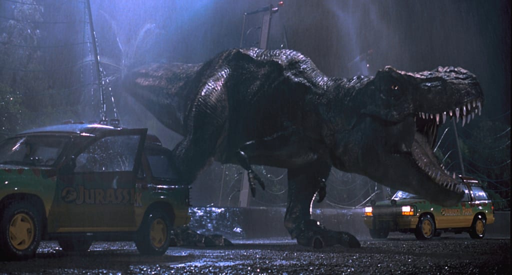 Artist Mashes Classic 'Jurassic Park' Scenes With Characters From '90s Sitcom 'Dinosaurs' Artist Mashes Classic 'Jurassic Park' Scenes With Characters From '90s Sitcom 'Dinosaurs'